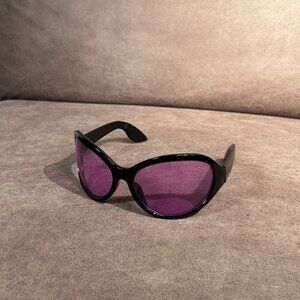 Y2K VINTAGE PURPLE STRETCH SUNGLASSES